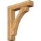 Ekena Millwork Legacy Block Rough Sawn Bracket w/ Offset Brace, Western Red Cedar, 8"W x 36"D x 44"H BKT0806X36X44LEC05RWR - alternate 1
